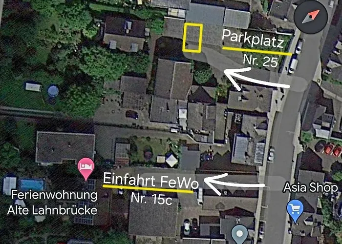 Alte Lahnbruecke Appartamento *